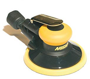 Mirka 8993025111 ROS 625CV Zentralstaubsauger - 209W Leistung - 12.000 U/Min. - 79dB Geräuschpegel - 2.5mm Orbit - 150mm Schleifteller