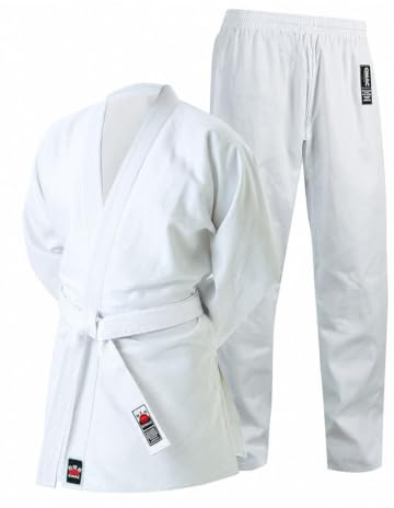 Cimac Judo Gi Uniform Suit, For Men, Women, Kids, Perfect For Training, Durable Polycotton, 350G/13oz, Throwing, Practice, Fighting, Sizes 110-200cm