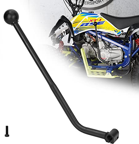 WEIYINGSI 135 Degree Universal ATV Hand Gear Shifter Shift Lever for Taotao Sunl Coolster 50cc 70cc 90cc 110cc 125cc Motorcycle Chinese Quad ATV 4 Wheeler Pit Bike Mini Bike - Black