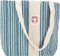 GURU SHOP Natürliche Schultertasche, Shopper aus Nepal - Blau, Unisex - Erwachsene, Baumwolle, 33x37x10 cm