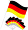 SPINNE LUCAS Drapeau Allemand,20 Pièces Petit Drapeau Allemand 21.5 x14 cm, Avec 2 Oeillets Métalliques, Pavillon Haute Qualité (20 Pièces Petit Drapeau Allemand), Drapeau Allemand, Drapeau Allemand
