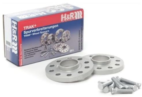 H&R DR-System Spürverbreiterungsatz 10mm pro Achse - Lochkreis 5x114,3 - Mittenzentrierung 66,0mm - System M12x1,5 - kompatibel mit Alpine/Renault/Dacia/Nissan/Fiat/Opel/Mercedes