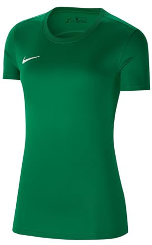 NIKE Women's Nike Women's Park Vii Jersey Short Sleeve T Shirt, Green, S EU