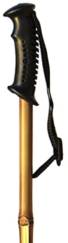 Bordón montaña Trekking caña bambú Muy Ligero (538T) (120cm) 200gr