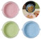 3 Pezzi Silicone Friggitrice ad Aria, Teglia per Friggitrice ad Aria, Reusable Silicone Basket, per Friggitrice ad Aria Calda, Forno, Microonde, Vaporiera, Ecc