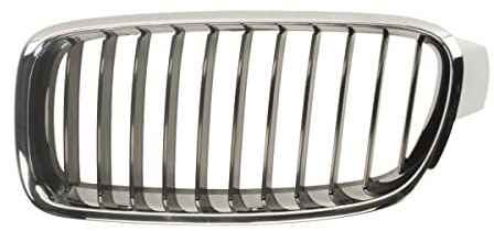 BLIC 6502-07-0063991P Griglia radiatore cromo/nero Compatibilità con BMW 3 Sedan F30, F80 3 Touring F31