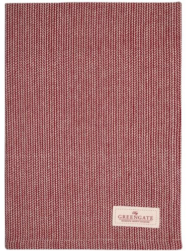 GreenGate Geschirrtuch Alicia Rot Baumwolle 50x70 Küchentuch 1-farbig