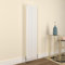 GY Bath Vertical Radiator White Oval Column Designer 1600x354mm Double Modern Central Heating Rads