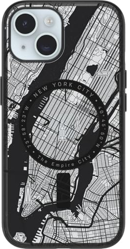 OtterBox Clear Case Serie mit MagSafe für iPhone 15, stoßfest, sturzsicher, Ultra-dünn, schützende dünne Hülle, 3X getestet nach Militärstandard, New York