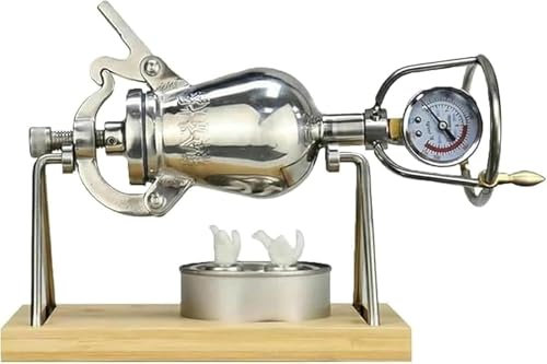 Máquina de Palomitas de maíz Retro China, máquina de Palomitas de maíz Tradicional Manual, pequeña máquina para Hacer Palomitas de maíz en Estufa (360 ml)