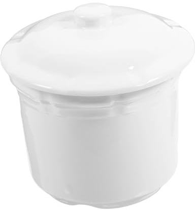 Ipetboom Cuenco de Estofado de Cerámica con Tapa para Sopa, Uso Doméstico