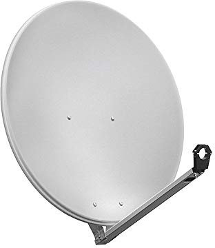 Goobay 67334 Antenne Parabolique en Aluminium, 80 cm
