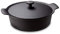Oigen Gusseisen-Topf Palma, Ø 24cm, 9cm hoch. Schmortopf für Induktion, Induktions-Herd, Ceran, Gas, Backofen, BBQ, Grill