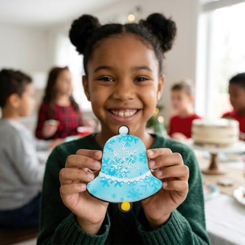 Ann Clark Christmas Church Bell - Cortador de galletas de 3-3/4 pulgadas, fabricado en Estados Unidos