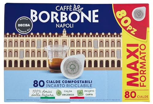 Caffe Borbone Confezione 80 Cialde ESE 44 mm Miscela DECISA