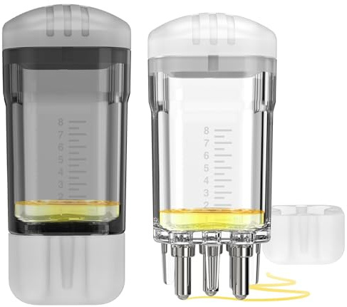 2 Pcs Minoxidil Applicator, Efficient Apply No Messy Hair Serum Applicator Small Minoxidil Applicator Tool, Hair Applicator Bottle Minoxidil Brush Scalp Applicator Comb Dedicated to Minoxidil