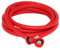Manguera universal para lavadora | Manguera de alimentación de tubería de entrada de agua caliente para lavavajillas | Manguera de alimentación universal para lavadoras (rojo, 2,5 metros)