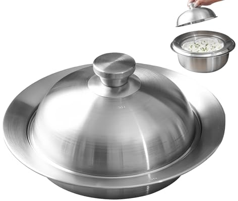 Pentola a vapore in acciaio inox, cestino multiuso per verdure, frutti di mare e pasta, rete resistente con manici facili da sollevare, uso in cucina per broccoli, mais, patate, aragoste, granchi