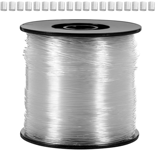 Levemolo Juego de Cuerda de Nylon para Colgar Marcos de Fotos, Resistente y Fácil de Usar, Material de Aleación de Aluminio, Adecuado para Oficinas y Escuelas
