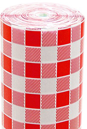 García de Pou 178.53 - Mantel de Papel en Rollo Vichy, 48 G/M2, 1.20 x 100 m