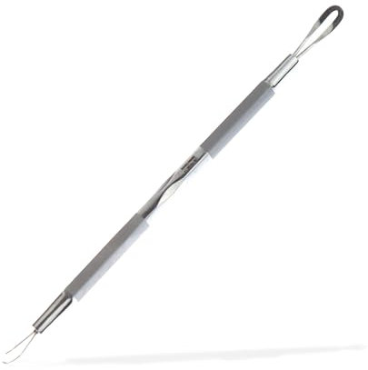 Otto Herder Tire-comédons contre les comédons 13 cm Bicolore avec 2 passants en acier inoxydable