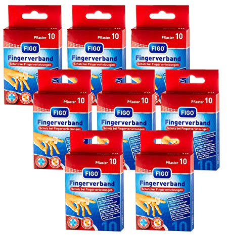 100 Fingerverband Fingerpflaster Finger Pflaster elastisch 12 x 2 cm