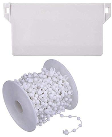 First Blinds Vertical Blind Weights and Chains For 89mm (3.5) (10, White)