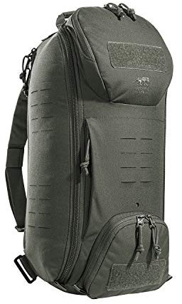 Tasmanian Tiger TT Modular Sling Pack 20 Modularer Daypack Molle-kompatibel Schulter-Rucksack Umhänge-Tasche 20 Liter (Oliv)