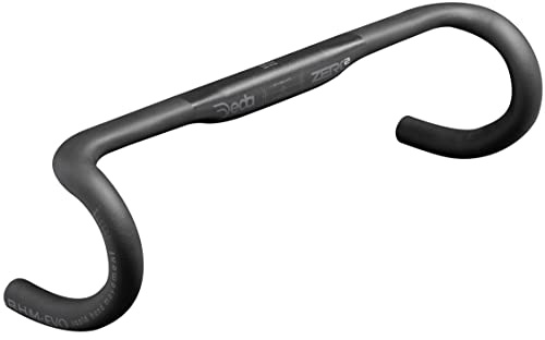 Deda Elementi Zero2 DCR RHM-Evo Drop Handlebar, PoB (polerad på svart), 38 cm