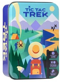 Alley Cat Games Tic Tac Trek, 2 Players, Ages 8+, Strategy Board Game