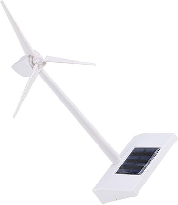 IMIKEYA Turbine Éolienne de Bureau Maquette Éducative Abs pour Décoration et Apprentissage des Renouvelables
