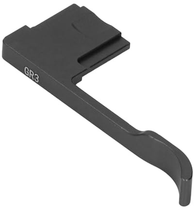 Jiawu Robust Kamera - Draums Tar Handen för Gr Iii Gr Iix, den Enkla Installationen Av Heta Skor, Ljus och övning för älskare Av Fotografer (Svart)