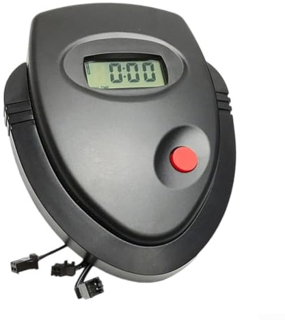 NexRen Vogatore Fitness Display con conteggio della velocità e frequenza cardiaca che rileva l'ingresso per l'attrezzatura di esercizio compatibile
