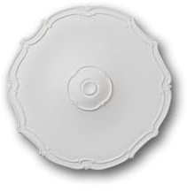 Rosone soffitto parete NMC R16 ARSTYL Noel Marquet elemento decorativo design classico senza tempo bianco diamentro 48 cm