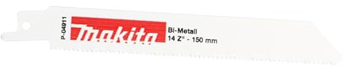 Makita P-04911 Reciprocating Saw Blades - Flexible Cut Metal