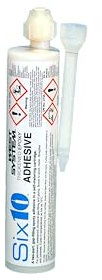 WEST SYSTEM Six10 Cartridge Epoxy Adhesive,180ml - Extra Strong, Heavy Duty Waterproof Adhesive for Wood, Metal, Plastic, Furniture, Skirting & Ceramic - Nail-Free Adhesives for Home DIY Repair