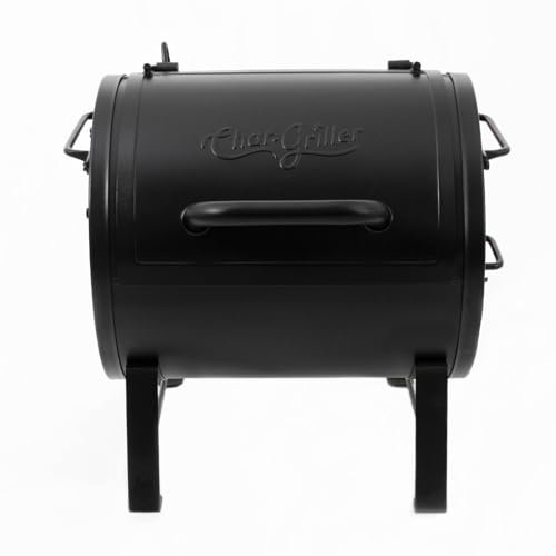 Char-Griller E82424 Barbecue à charbon portable pour fumoir latéral Noir