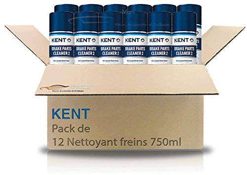 Kent Nettoyant Freins Lot de 12 Brake Parts Cleaner 2-750ml