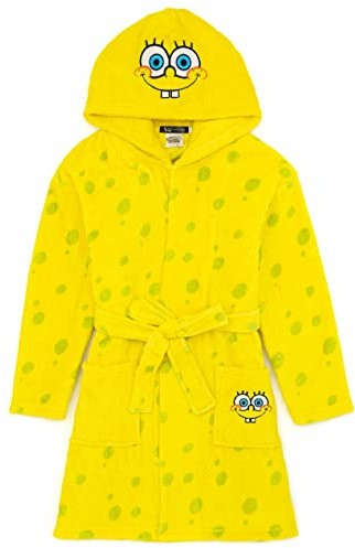 SpongeBob Quadrat Dressing Kleid Kinder gelbe Charakter PJS Robe
