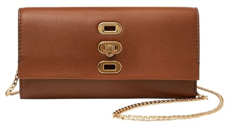 Fossil Geldbörse für Damen – Geldbörse Penrose aus Leder, ZB1883200 – 19 cm L x 1,9 cm B x 8,9 cm H