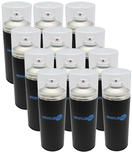 SIMPLETEK - Spraydose Lösungsmittel Universalreiniger Entfetter Reiniger 400ml (12 Stück)
