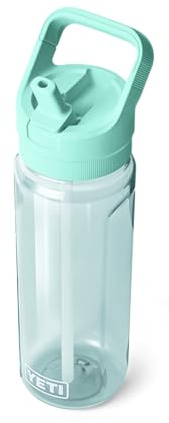 YETI Yonder C Straw Water Bottle with Leak-Resistant Straw Cap, Seafoam, 25 oz (750 ml)