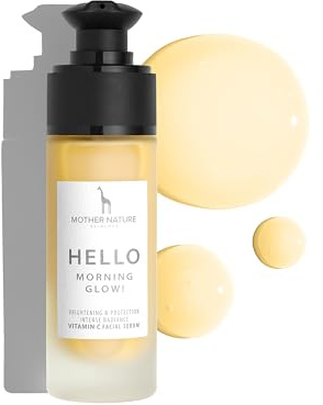 Vergleichssieger - BIO Vitamin C Serum HOCHDOSIERT mit Hyaluron und Bakuchiol - Vegane Naturkosmetik, Anti Falten Gesichtsserum zur Gesichtspflege & Anti Aging Effekt für Damen & Herren - 30 ml