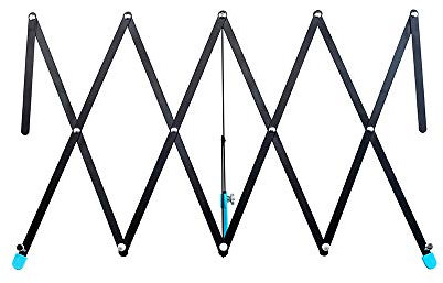 Rantoloys Faltbarer Tisch-Notenständer mit verstellbarem Metall-Musikhalter mit Tragetasche