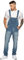 989Zé ENZO Latzhose für Herren, Jeansblau, Arbeitsmode, Latzhose, lässiger Overall, Jeans, Taillengrößen 30–50, blau, 36W x 32L