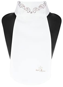 Fair Play Plastron Lea Chic Rosegold Gr. M 36-38 cm, Weiß