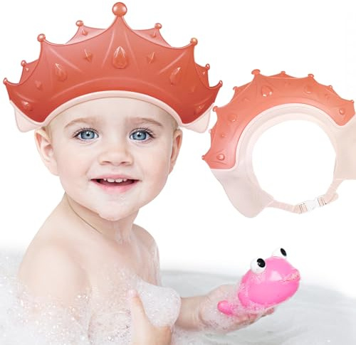AiQInu Visera de Ducha para Niños, Gorro Ducha Bebe, Sombrero Baño Bebé, Gorro Champu Bebé