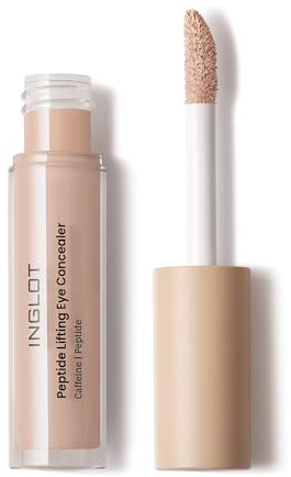 Inglot Fortschrittlicher Korrektor für die Augenpartie mit Lifting-Effekt und Peptiden für Anti-Aging | Feuchtigkeit und Strahlkraft | Reduziert Falten und feine Linien | 4,6 ml | 201