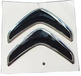 ATPOTP Auto Emblema Logo per Citroen C4 Cactus 2014-2017, Emblema Stemma Adesivi Cofano Anteriore Posteriore Distintivo Ricambio Emblema Badge Decorazione Styling Carrozzeria,2-B