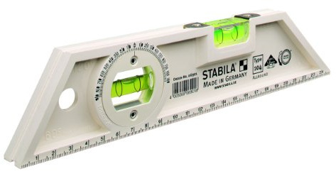 Stabila 104 Level +Angle Device 250mm/10in 6901